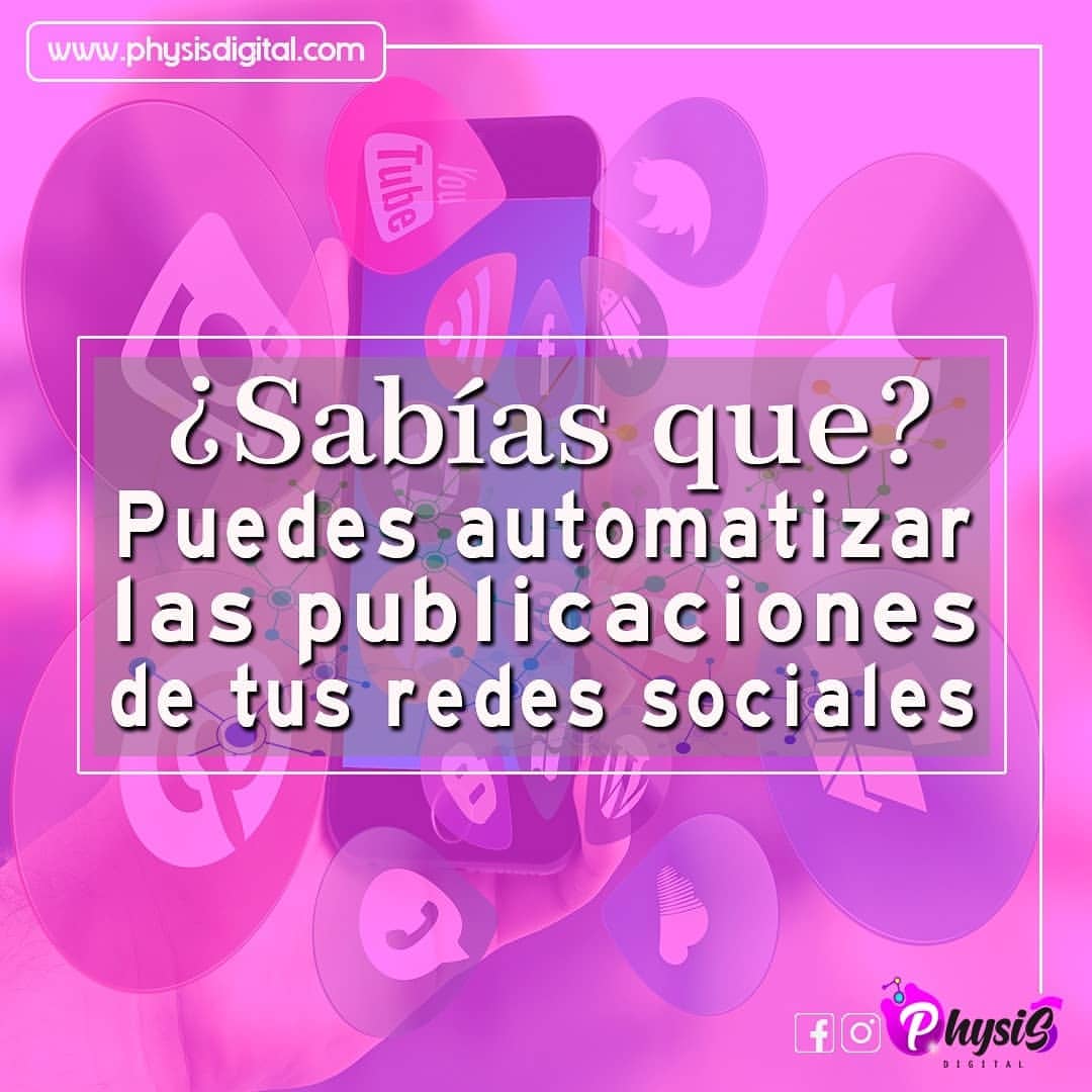 Automatiza las publicaciones 