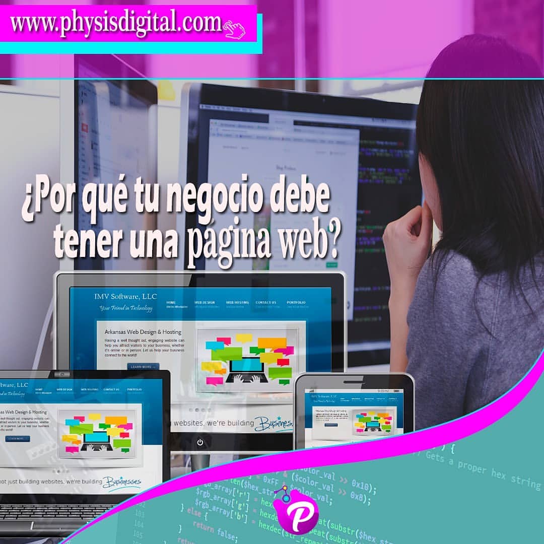 ¿Por que  tener una página web?